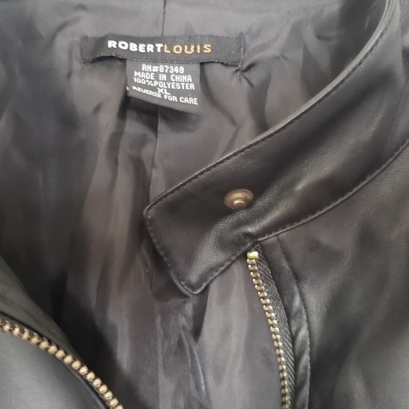 leather like jacket-removing to donate soon - Picture 1 of 11